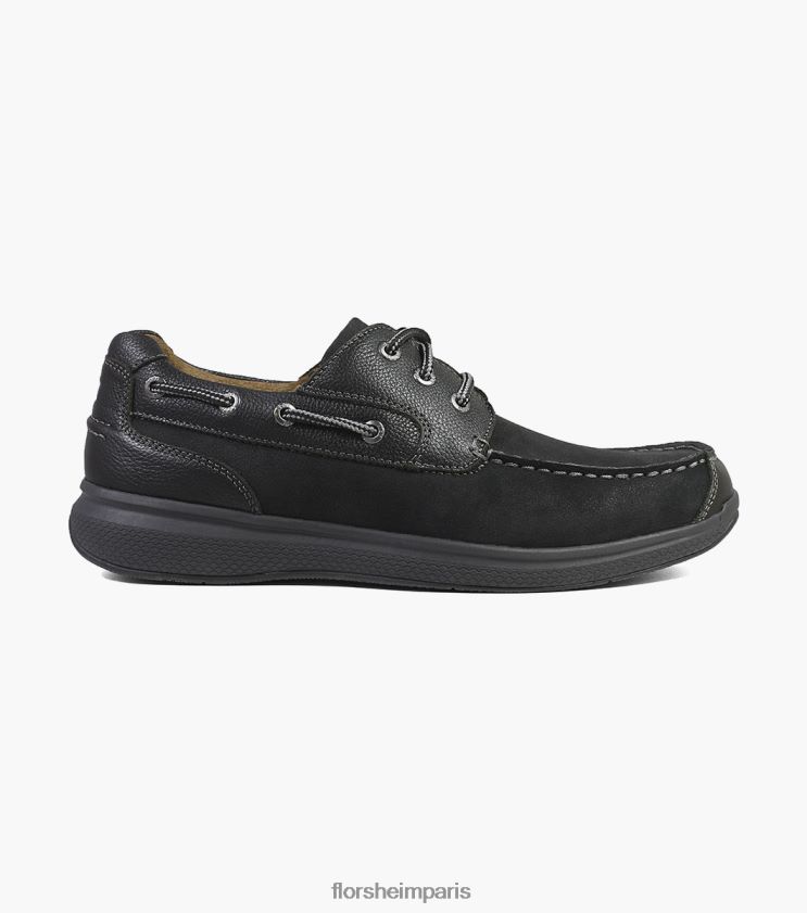 grand lacs moc toe oxford Florsheim Hommes TBZJJL356 chaussure ch noir