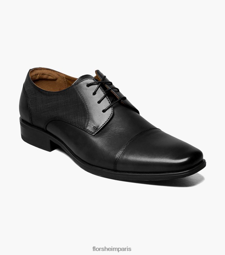 jackson oxford à bout droit Florsheim Hommes TBZJJL152 chaussure noir