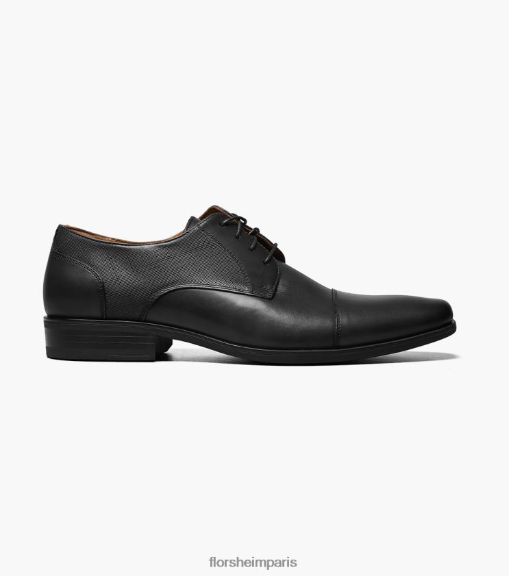 jackson oxford à bout droit Florsheim Hommes TBZJJL152 chaussure noir