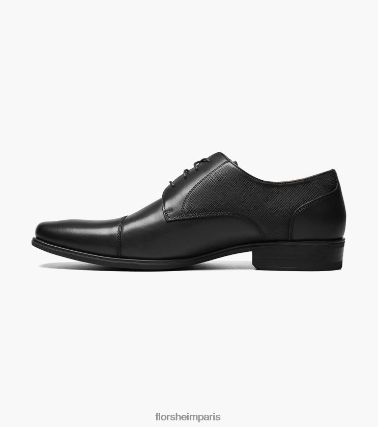 jackson oxford à bout droit Florsheim Hommes TBZJJL152 chaussure noir