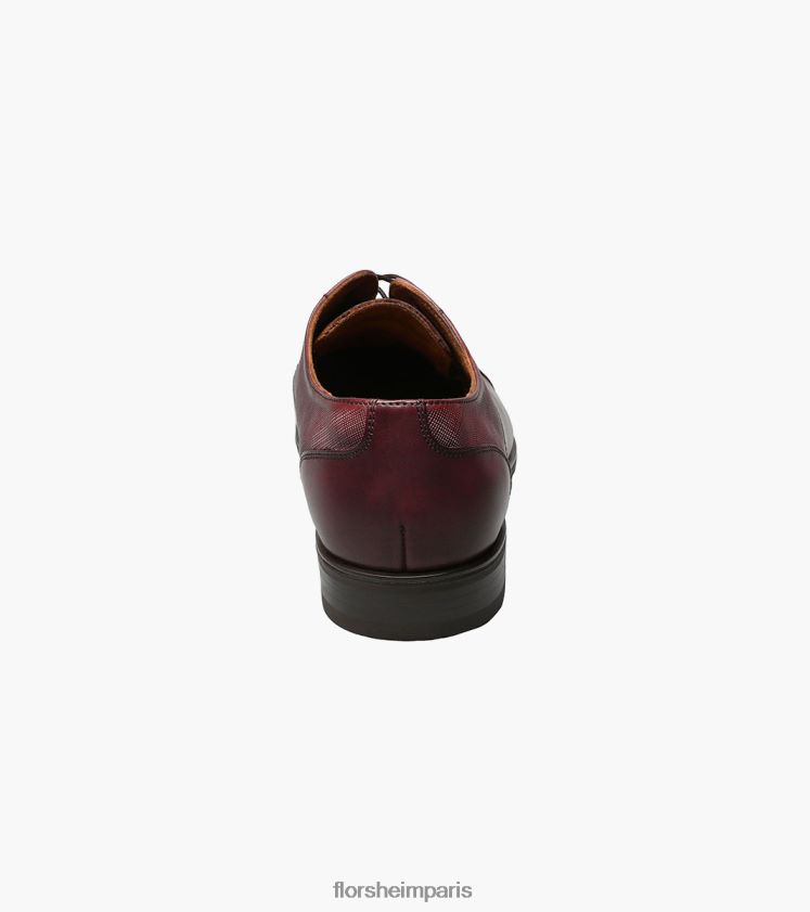 jackson oxford à bout droit Florsheim Hommes TBZJJL153 chaussure Bourgogne