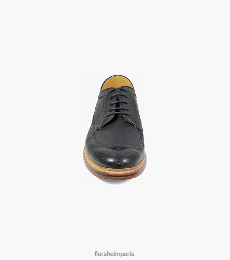 kenmoor ii bout d'aile oxford Florsheim Hommes TBZJJL140 chaussure noir