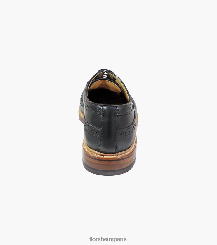kenmoor ii bout d'aile oxford Florsheim Hommes TBZJJL140 chaussure noir