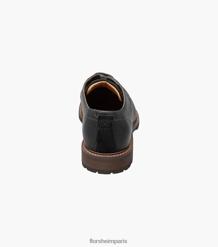 lodge moc toe oxford Florsheim Hommes TBZJJL217 chaussure ch noir