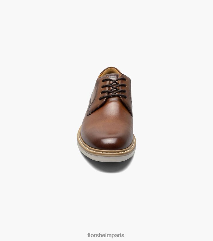 norwalk oxford à bout uni Florsheim Hommes TBZJJL81 chaussure multi-cognac