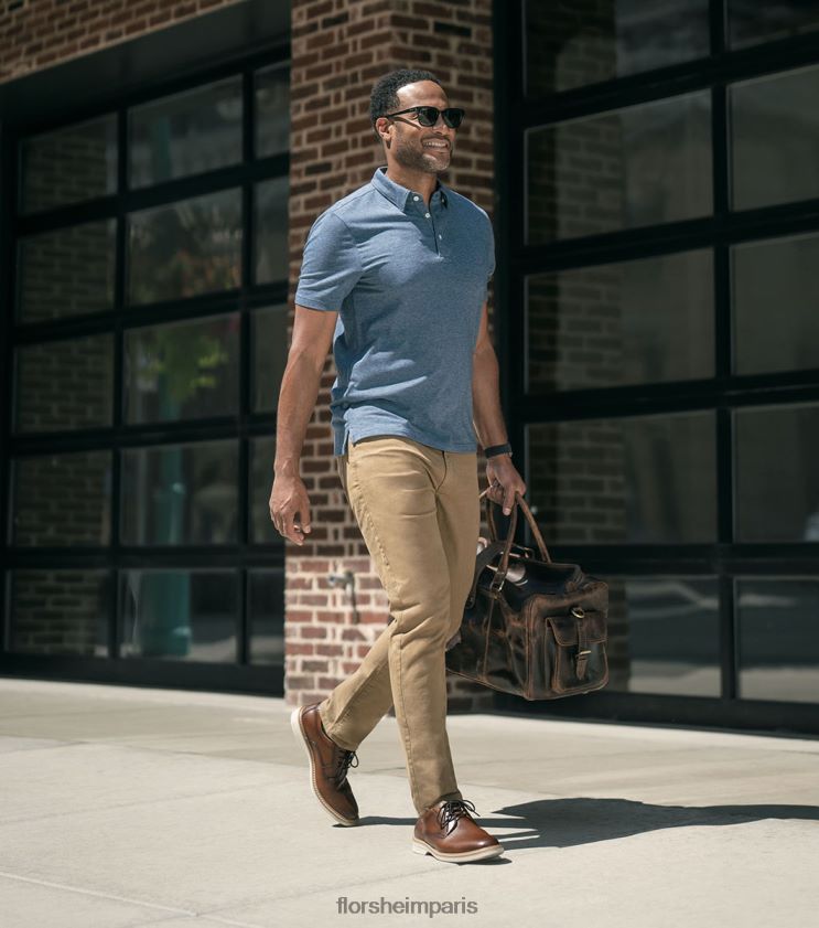 norwalk oxford à bout uni Florsheim Hommes TBZJJL81 chaussure multi-cognac