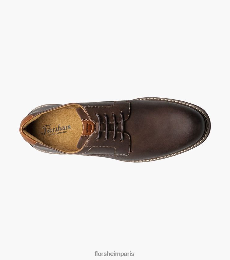 norwalk oxford à bout uni Florsheim Hommes TBZJJL82 chaussure ch marron
