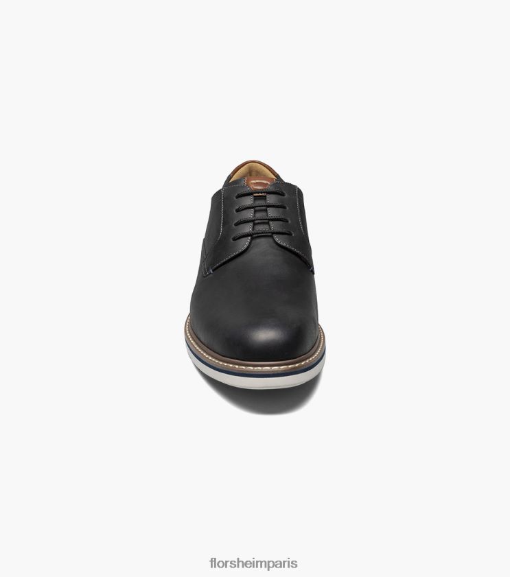 norwalk oxford à bout uni Florsheim Hommes TBZJJL85 chaussure ch noir
