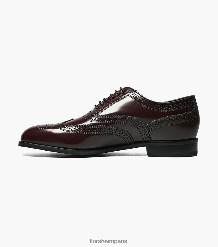 oxford bout d'aile lexington Florsheim Hommes TBZJJL170 chaussure Bourgogne