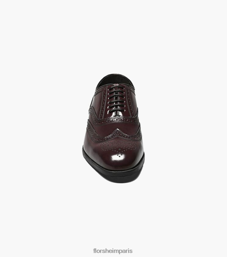 oxford bout d'aile lexington Florsheim Hommes TBZJJL170 chaussure Bourgogne