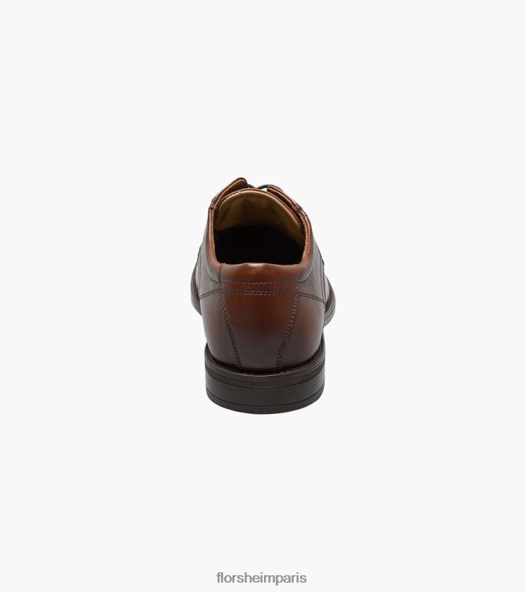 oxford à bout droit Florsheim Hommes TBZJJL91 chaussure Cognac
