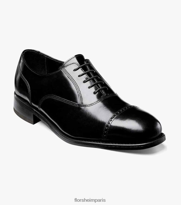 oxford à bout droit lexington Florsheim Hommes TBZJJL168 chaussure noir