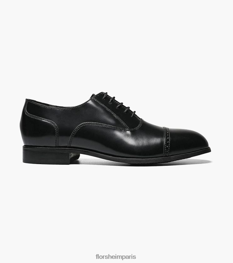 oxford à bout droit lexington Florsheim Hommes TBZJJL168 chaussure noir