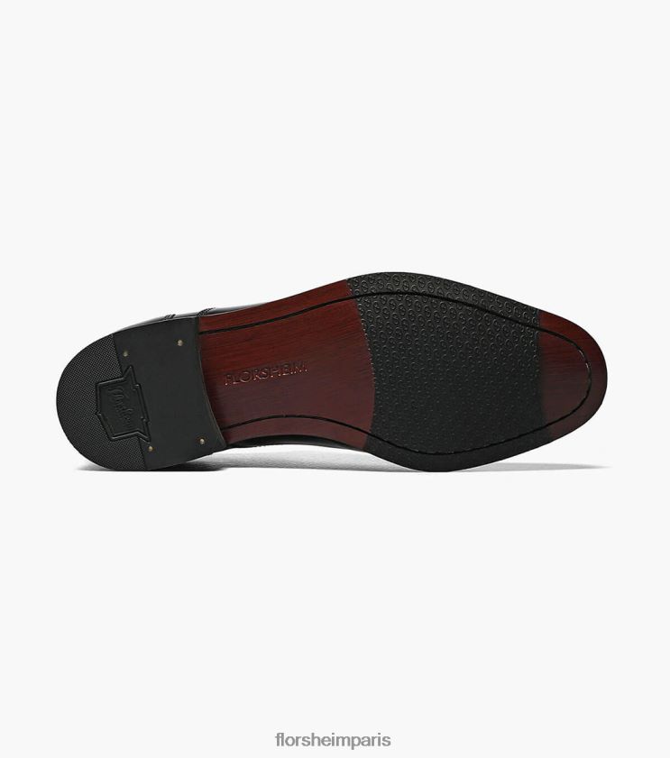 oxford à bout droit lexington Florsheim Hommes TBZJJL168 chaussure noir