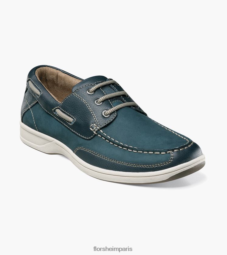 oxford à bout mocassin au bord du lac Florsheim Hommes TBZJJL365 chaussure marine
