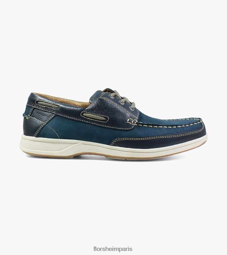 oxford à bout mocassin au bord du lac Florsheim Hommes TBZJJL365 chaussure marine