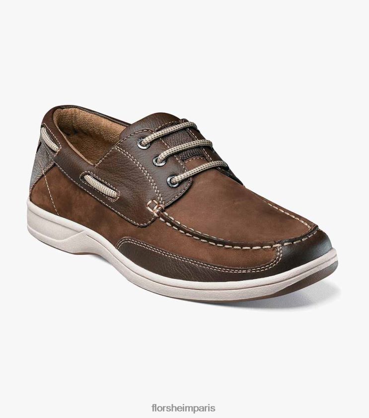 oxford à bout mocassin au bord du lac Florsheim Hommes TBZJJL366 chaussure brun