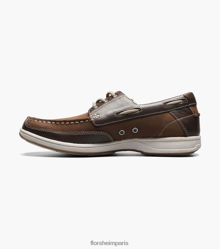 oxford à bout mocassin au bord du lac Florsheim Hommes TBZJJL366 chaussure brun