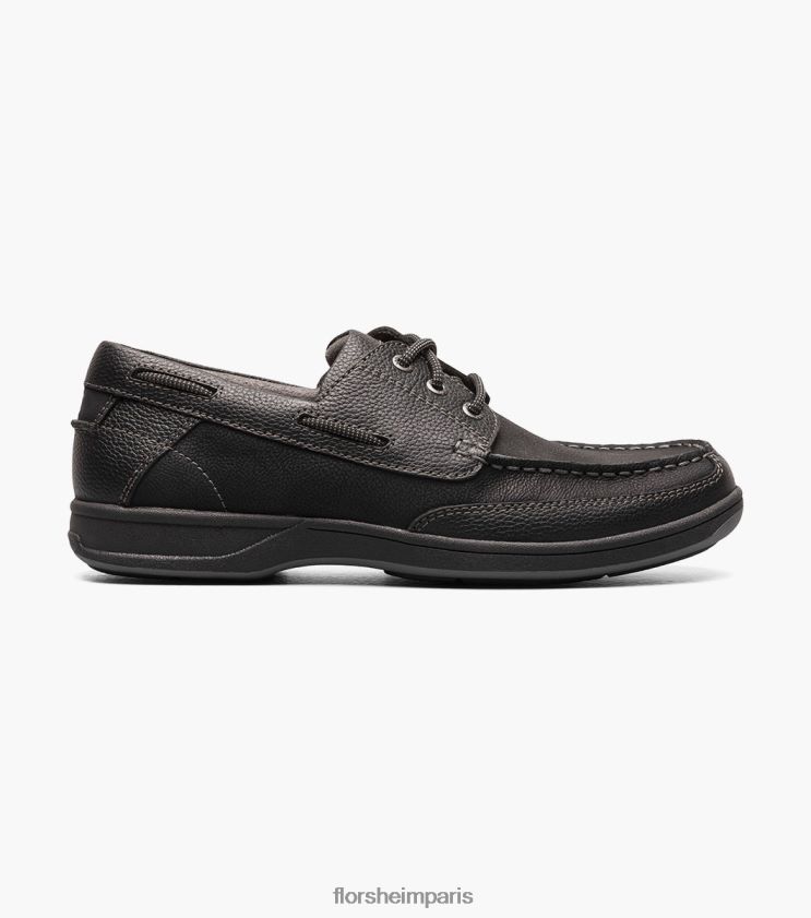oxford à bout mocassin au bord du lac Florsheim Hommes TBZJJL368 chaussure noir