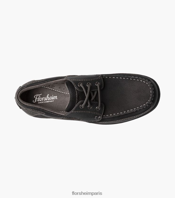 oxford à bout mocassin au bord du lac Florsheim Hommes TBZJJL368 chaussure noir