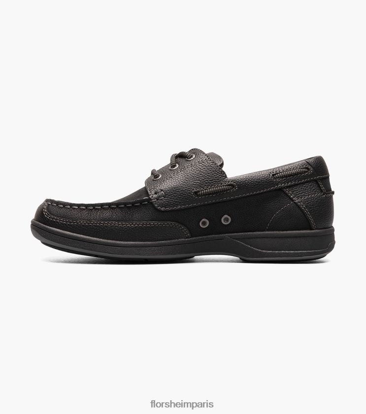 oxford à bout mocassin au bord du lac Florsheim Hommes TBZJJL368 chaussure noir