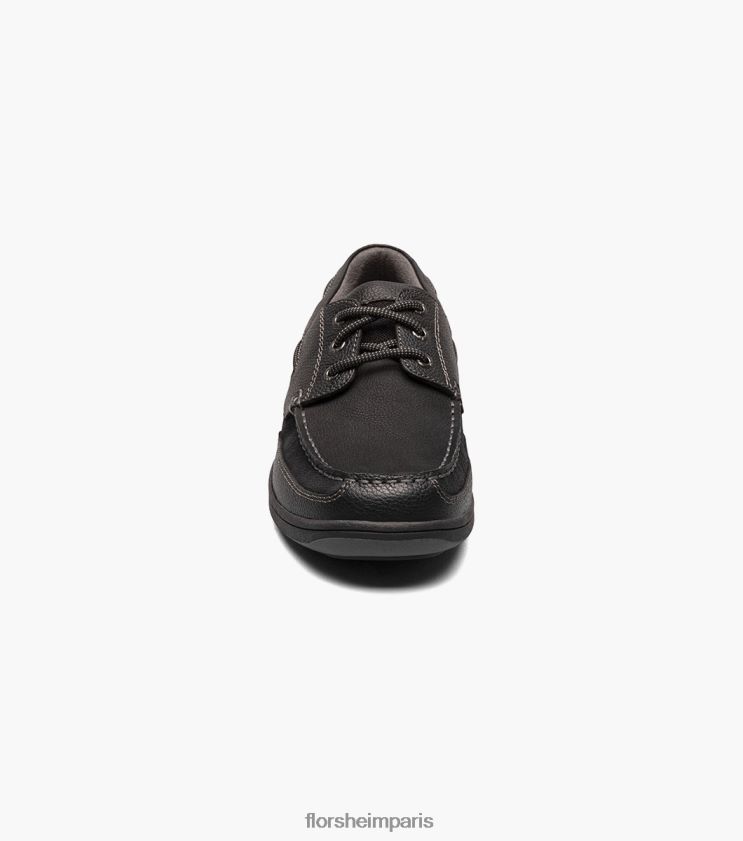 oxford à bout mocassin au bord du lac Florsheim Hommes TBZJJL368 chaussure noir