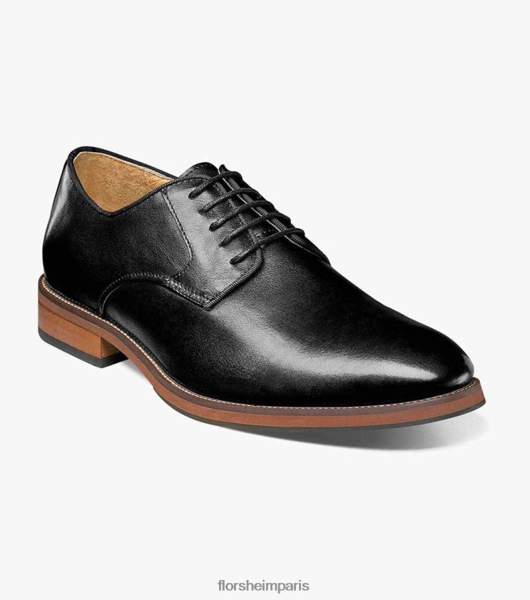 oxford à bout uni blaze Florsheim Hommes TBZJJL188 chaussure noir