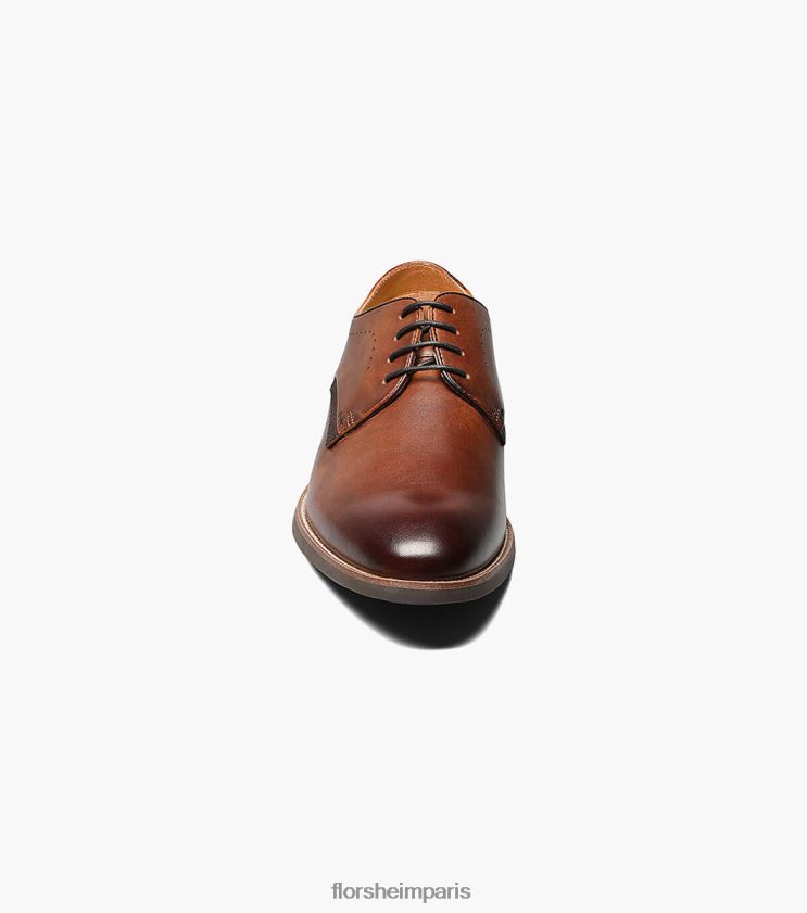 oxford à bout uni uptown Florsheim Hommes TBZJJL239 chaussure Cognac