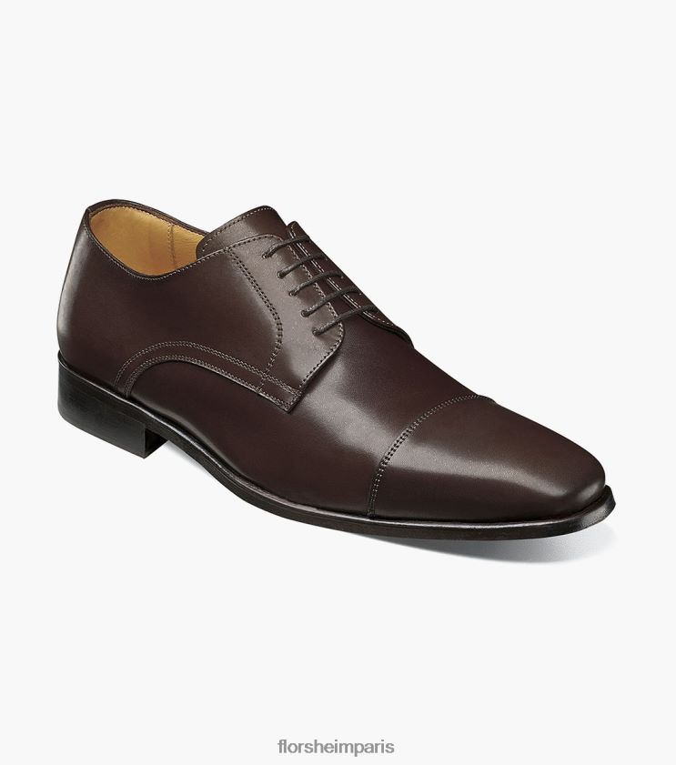 oxford caravelle à bout droit Florsheim Hommes TBZJJL262 chaussure brun