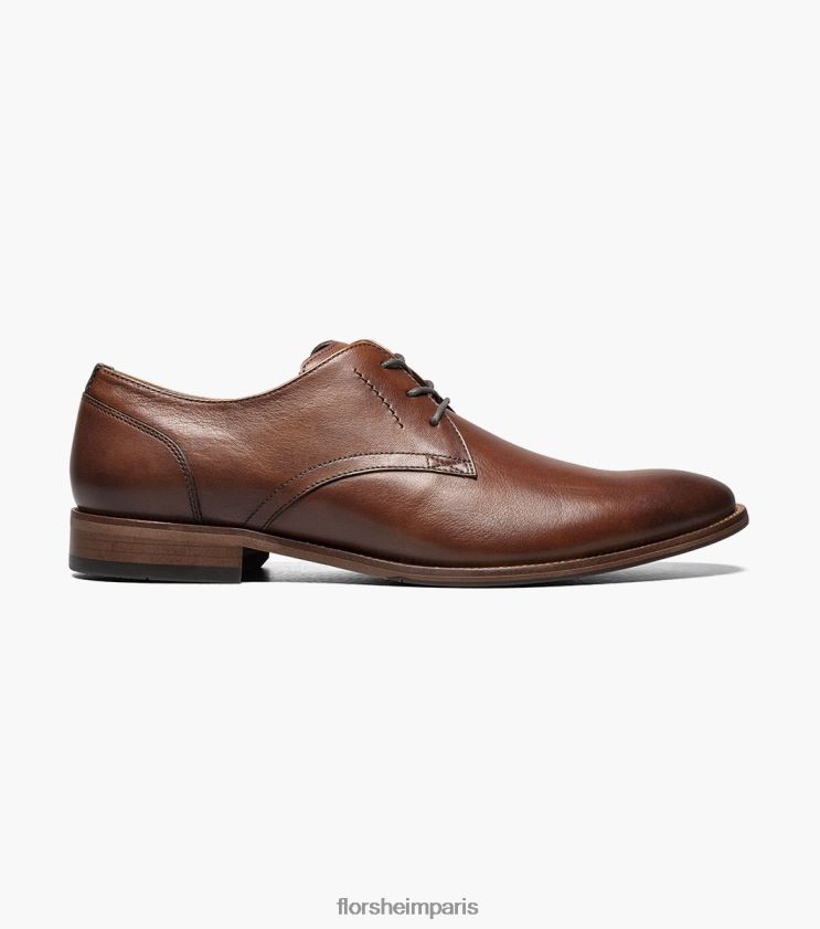 oxford flex à bout uni Florsheim Hommes TBZJJL174 chaussure Cognac