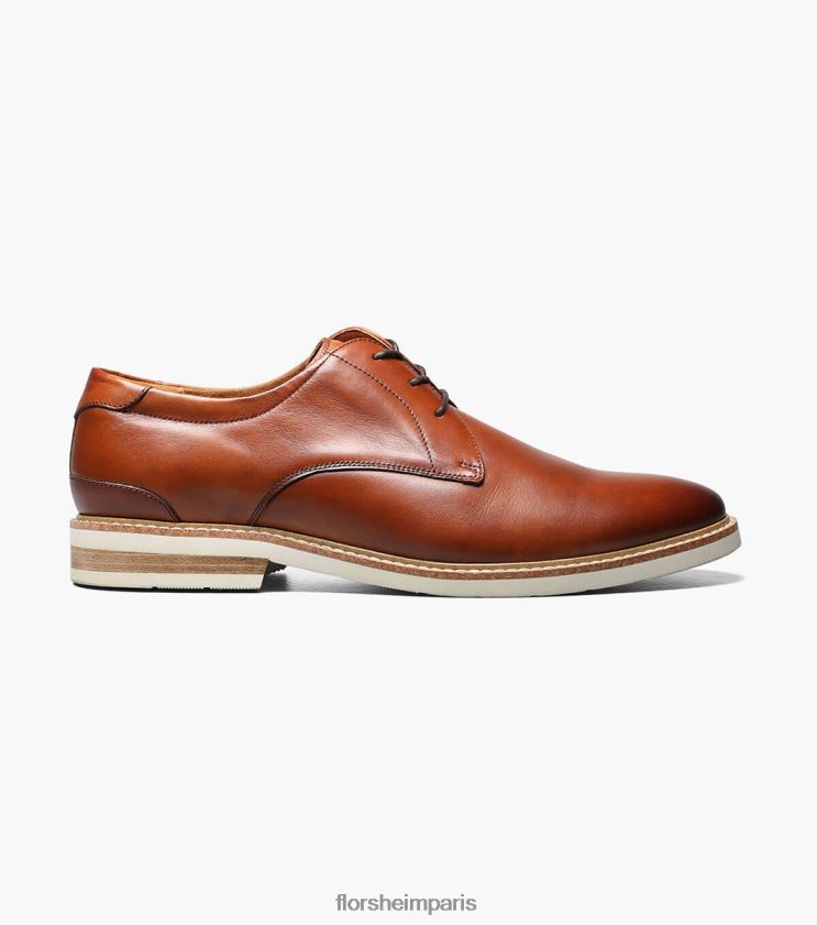oxford highland à bout uni Florsheim Hommes TBZJJL323 chaussure Cognac
