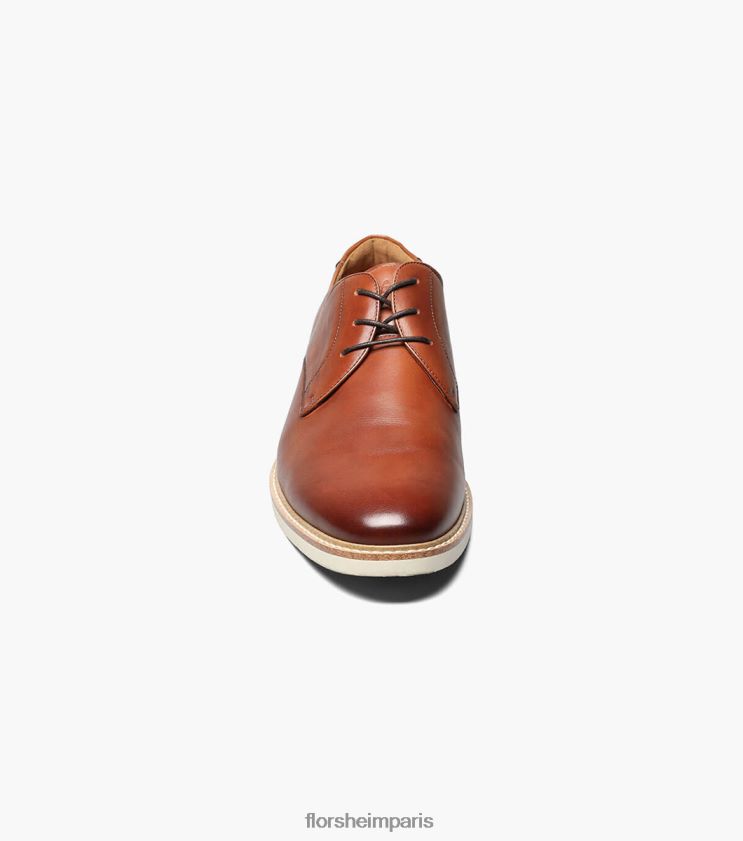 oxford highland à bout uni Florsheim Hommes TBZJJL323 chaussure Cognac
