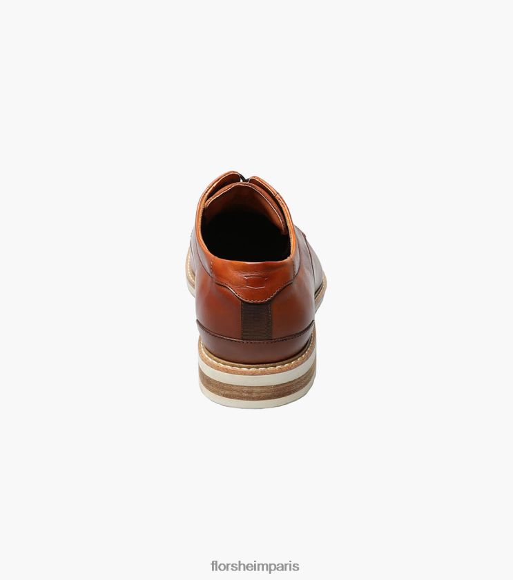 oxford highland à bout uni Florsheim Hommes TBZJJL323 chaussure Cognac