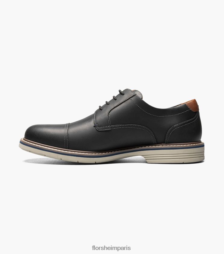 oxford norwalk à bout droit Florsheim Hommes TBZJJL87 chaussure ch noir