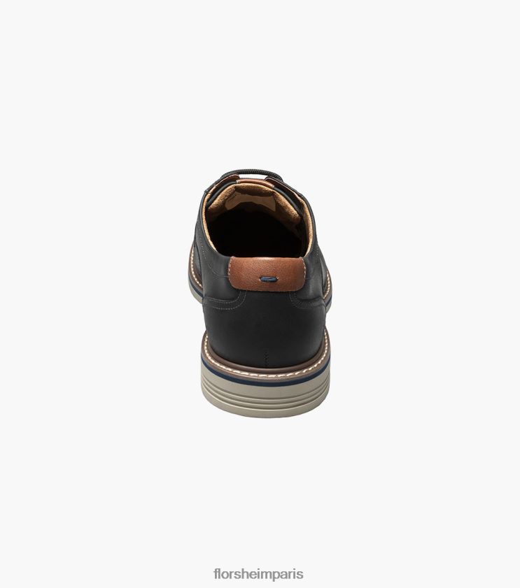 oxford norwalk à bout droit Florsheim Hommes TBZJJL87 chaussure ch noir