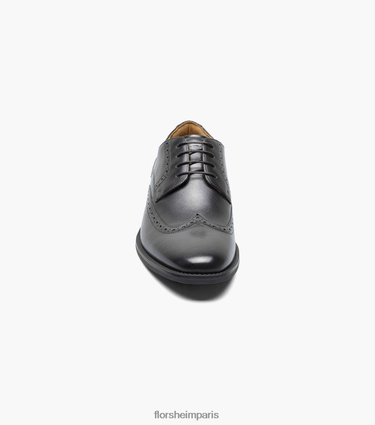 oxford santucci à bout golf Florsheim Hommes TBZJJL160 chaussure noir