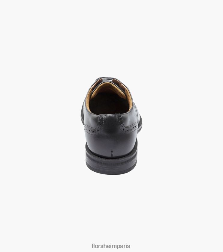 oxford santucci à bout golf Florsheim Hommes TBZJJL160 chaussure noir