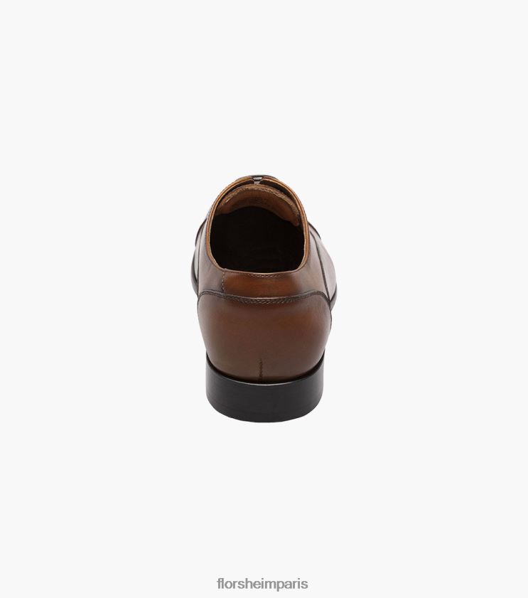 postino 1 bout droit balmoral oxford Florsheim Hommes TBZJJL115 chaussure cognac onctueux