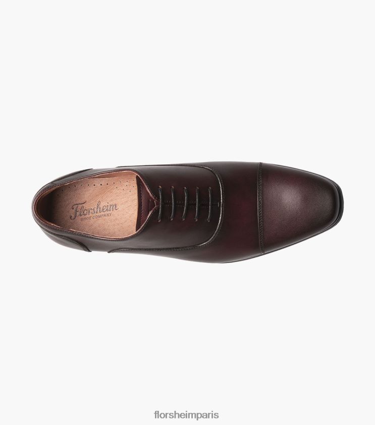 postino 1 bout droit balmoral oxford Florsheim Hommes TBZJJL118 chaussure vin
