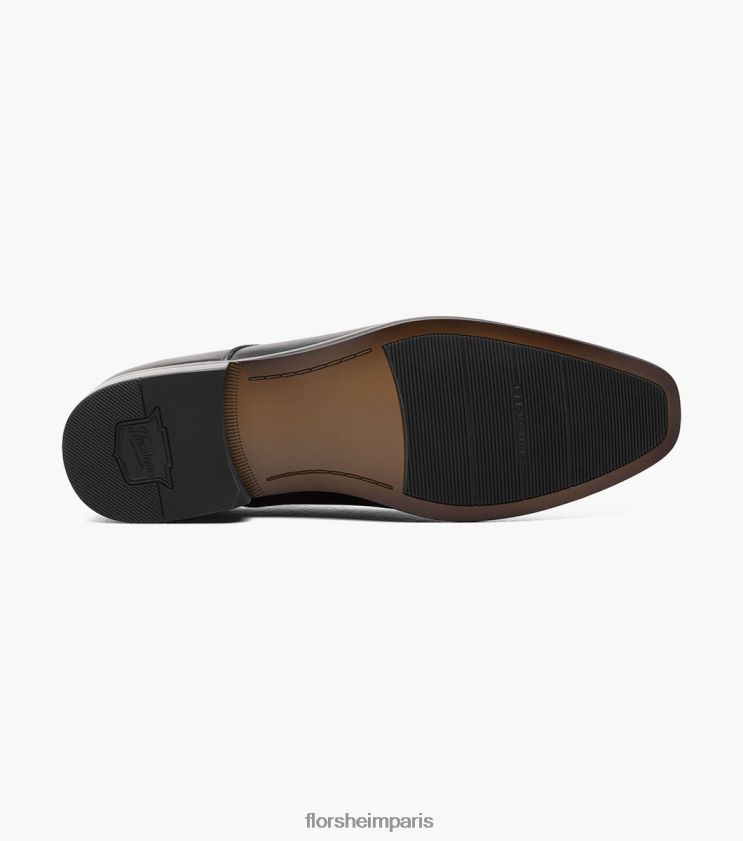 postino 1 moc toe oxford Florsheim Hommes TBZJJL112 chaussure noir lisse