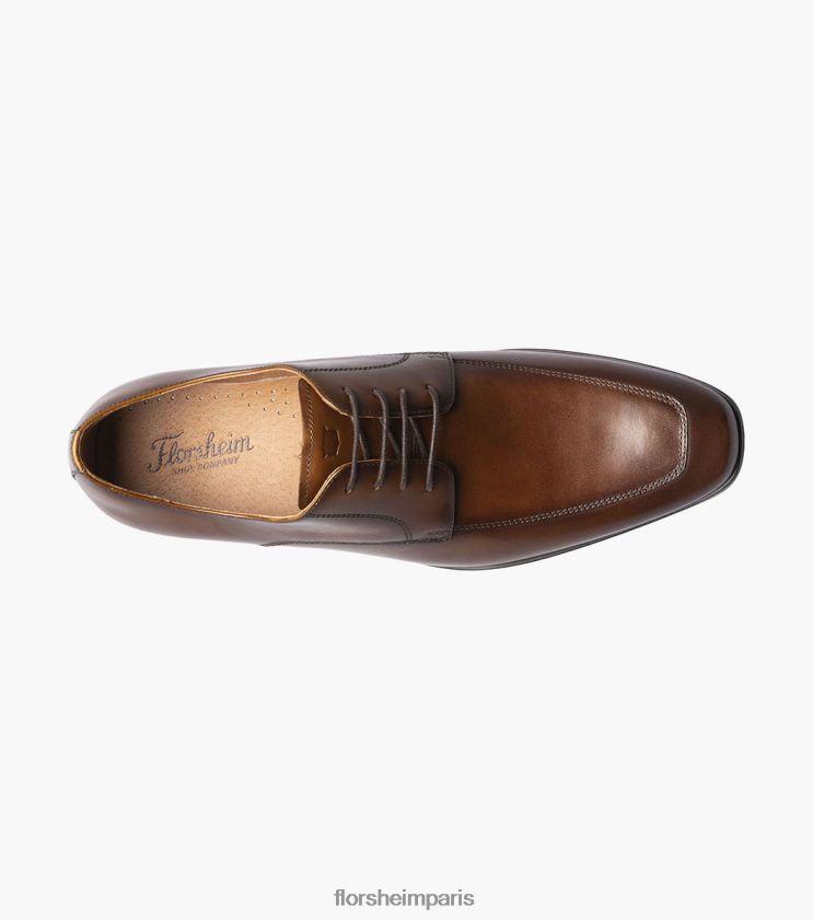 postino 1 moc toe oxford Florsheim Hommes TBZJJL113 chaussure Cognac