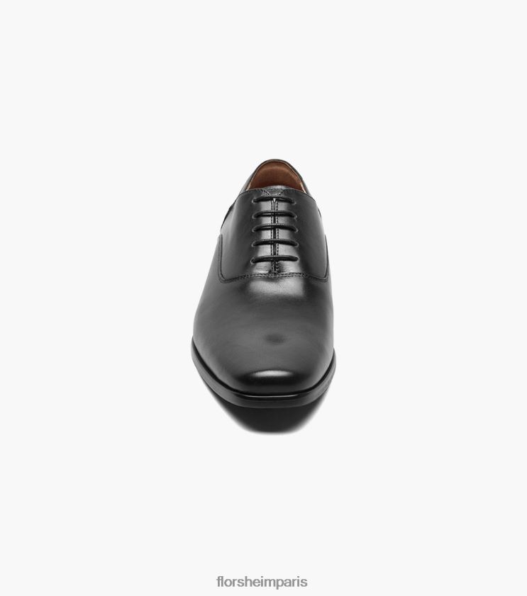 postino 2 oxford balmoral à bout uni Florsheim Hommes TBZJJL126 chaussure noir lisse