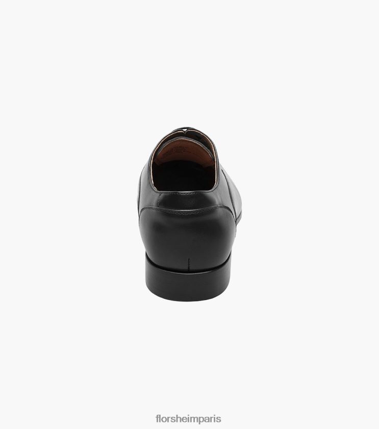 postino 2 oxford balmoral à bout uni Florsheim Hommes TBZJJL126 chaussure noir lisse