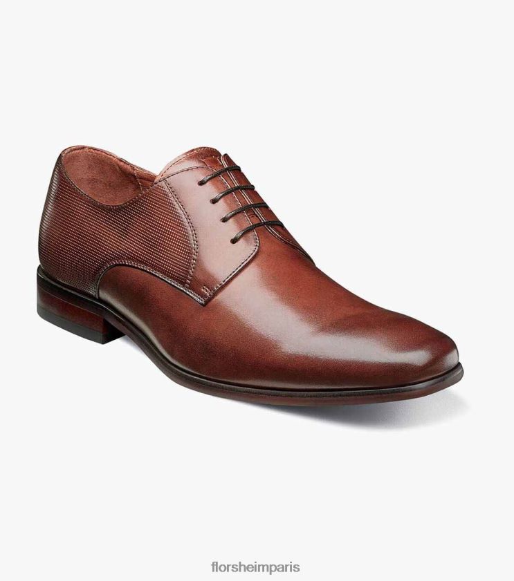 postino 2 oxford à bout uni Florsheim Hommes TBZJJL127 chaussure Cognac