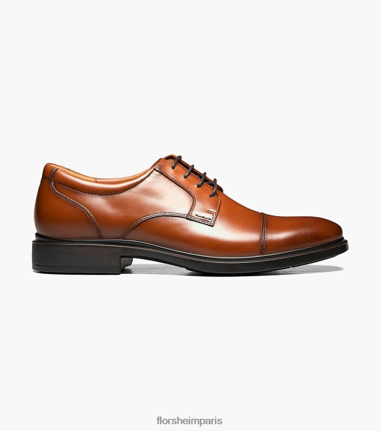 prévisions oxford imperméable à bout droit Florsheim Hommes TBZJJL207 chaussure Cognac
