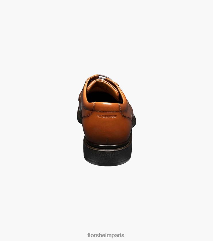 prévisions oxford imperméable à bout droit Florsheim Hommes TBZJJL207 chaussure Cognac