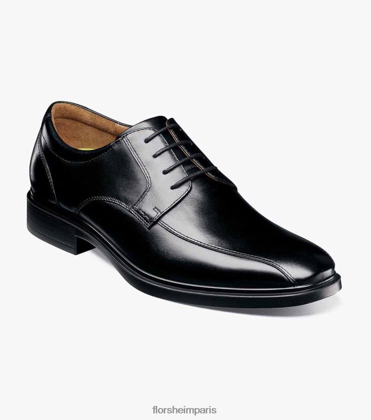 prévisions étanche vélo orteil oxford Florsheim Hommes TBZJJL208 chaussure noir