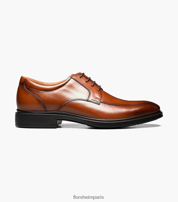 prévisions étanche vélo orteil oxford Florsheim Hommes TBZJJL209 chaussure Cognac