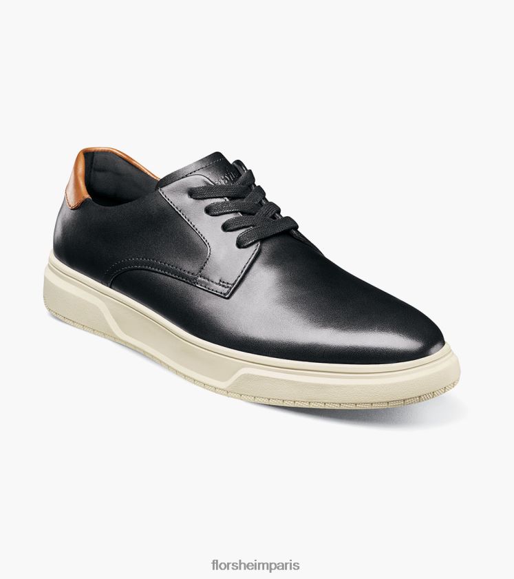 premier work oxford à bout en acier à bout uni Florsheim Hommes TBZJJL401 chaussure noir