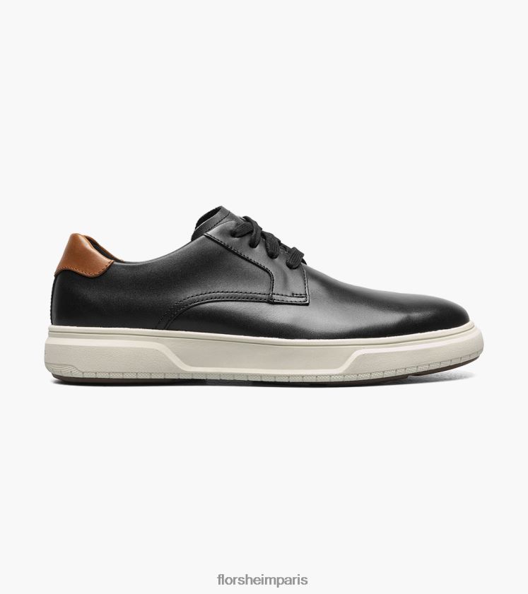 premier work oxford à bout en acier à bout uni Florsheim Hommes TBZJJL401 chaussure noir